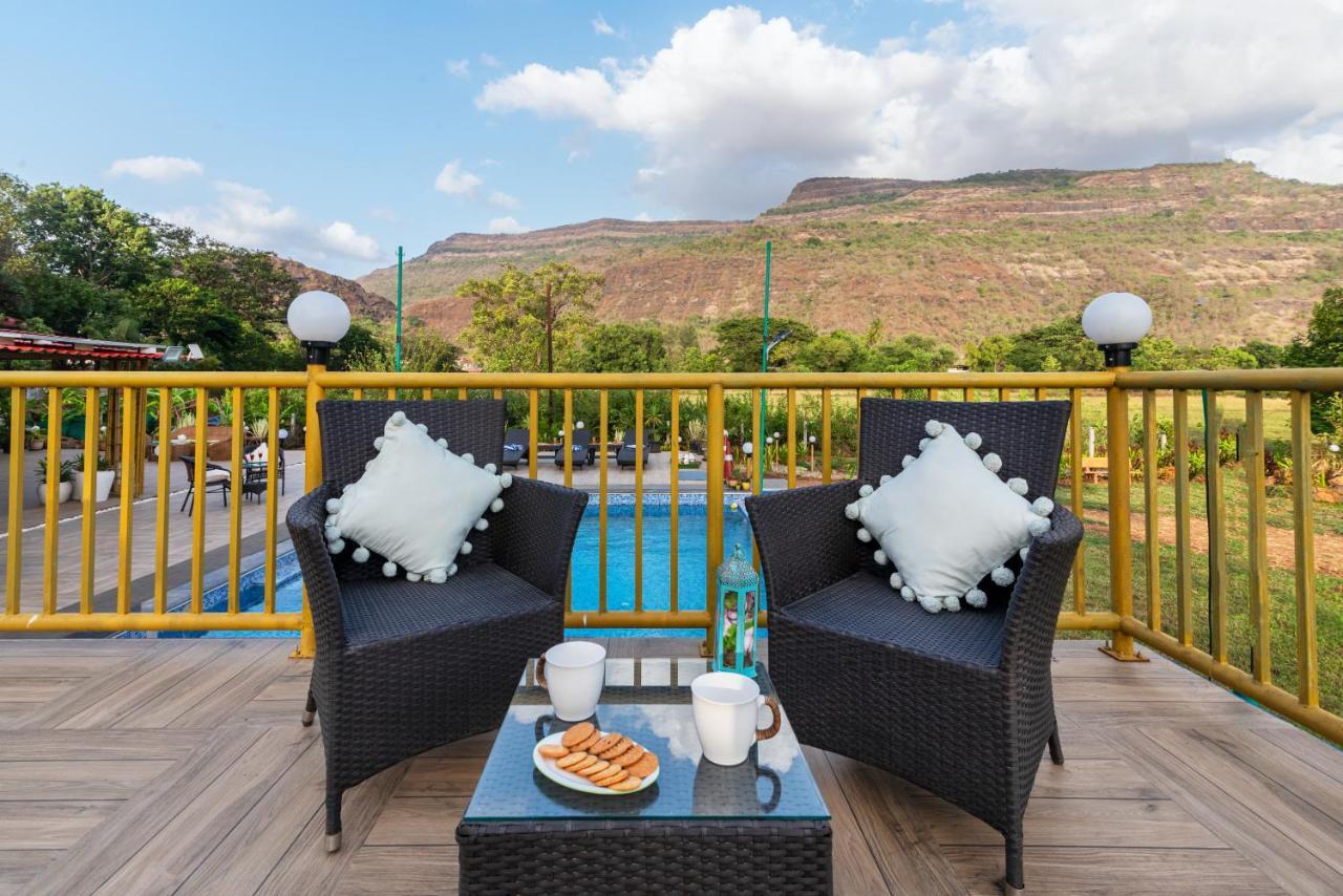 Saffronstays Vyom Farms คาร์จัต ภายนอก รูปภาพ